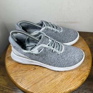 Kizik Lima Hands-Free Sneakers Heather Gray Womens 9 Mens 7.5 Low Top Athletic